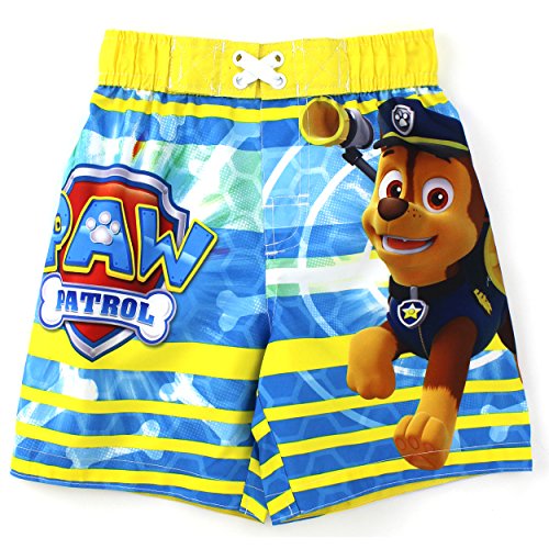 Paw Patrol Toddler Yellow Swim Trunks Swimwear