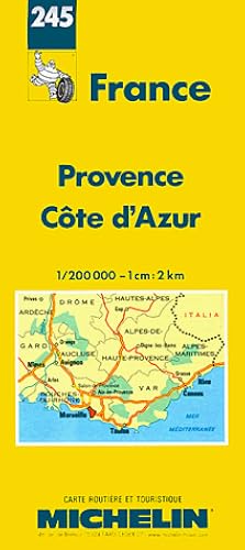 Download Carte routière : Provence - Côte d'Azur, N° 245 PDF