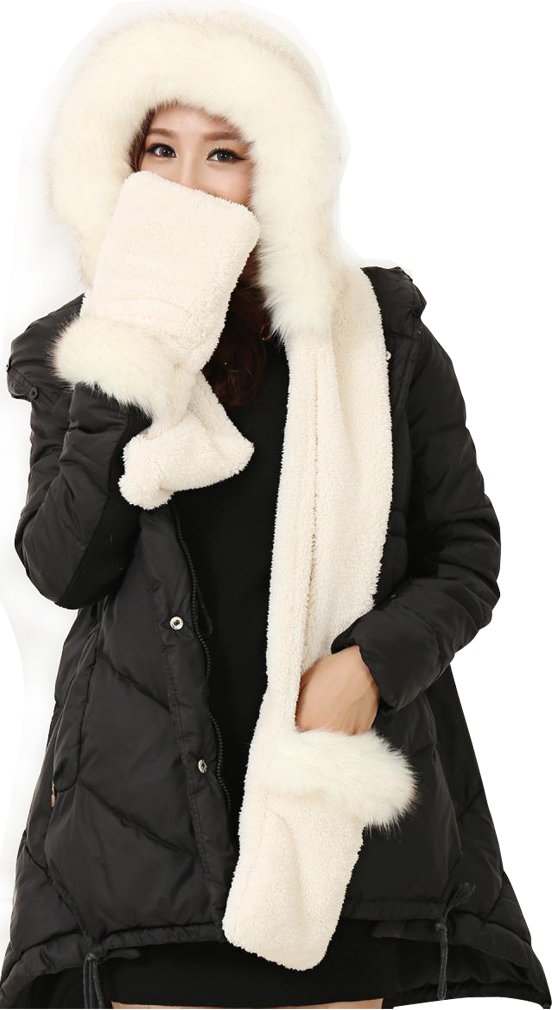 Bellady Soft Winter Warm Hooded Scarf Headscarf Neckwarmer Hoodie Hat Bellady Soft Winter Warm Hooded Scarf Headscarf Neckwarmer Hoodie Hat