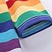 Motecity Motteecity Little Boys' T-Shirt Rainbow Striped Size 24M Style-2, 24 Months