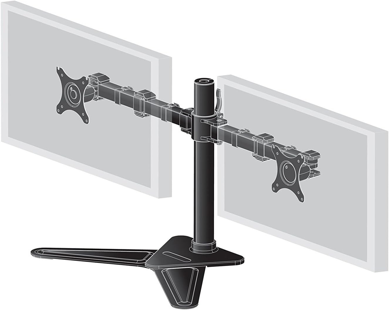iiyama DS1002D-B1 Monitor Desk Mount - Black