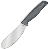 Zyliss Sandwich Knife &amp; Condiment Spreader - Sandwich Spreader for Butter, Cream Cheese, &amp; Jellies - Ergonomic Stainless Steel Spreading - Butter Spread for Bagels &amp; Toast - Gray 4.7"