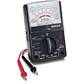 Gardner Bender GMT-318 Analog Multimeter, 6 Function, 14 Range, AC / DC Volt, 500V