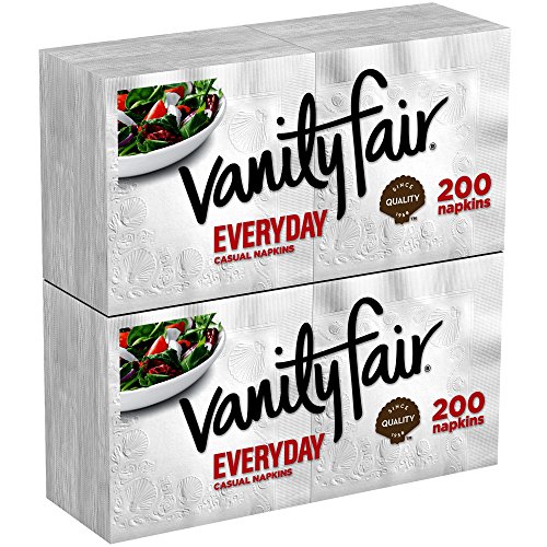 2 Vanity+Fair+Everyday+Napkins+Count