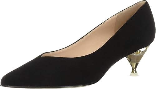 kate spade black suede heels
