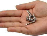 DDHOMIN 120 PCS Self Drilling Screws Flat Head M3.5 & M4.2 Stainless view 3