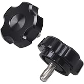 for Lowrance HDS-5 HDS-5M HDS-7 HDS-8 HDS-10 Elite-7 Gimbal Bracket Knobs | Solid Aluminum for Lowrance Gimbal Bracket Knobs Replacement Compatible with Quick, Hook7 and Easy Application(2 PCS)