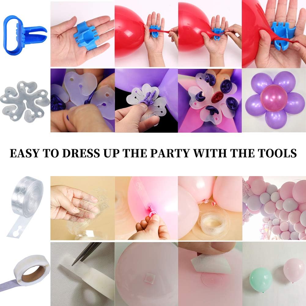 Growsun Balloons Pump Kit Electric Balloon Air Pump Blower Inflator for Party with Extra Accessories: Toys & Games