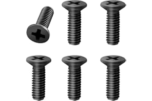 CXCCOI 6PCS M4x0.7x12mm Master Cylinder Reservoir Cap Screws,Firm Brake Fluid Cap Replacement Screws Compatible with Honda Kawasaki,Practical Motorcycle Accessories for Brake Master Cylinder Cap