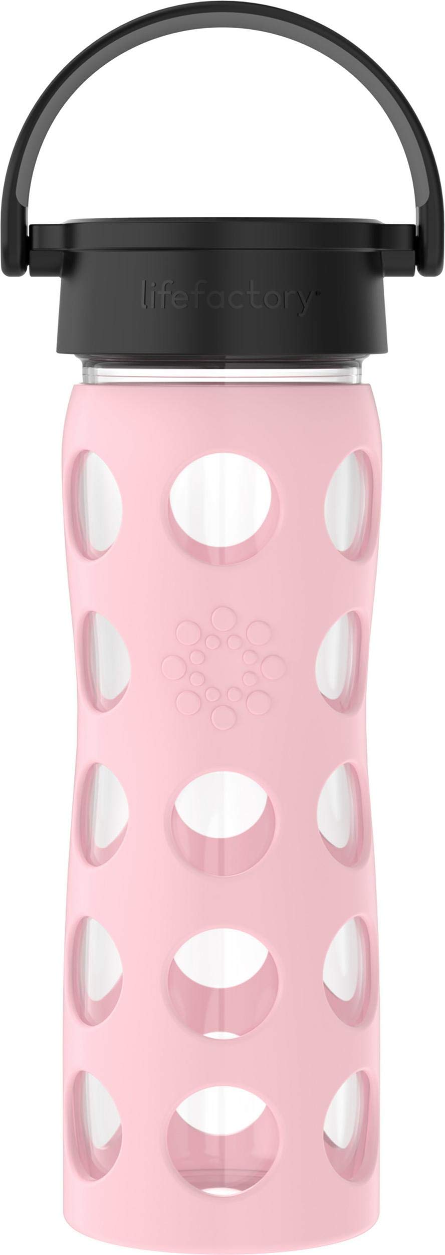 Lifefactory Glass Hydration Bottle Desert Rose 475 ml
