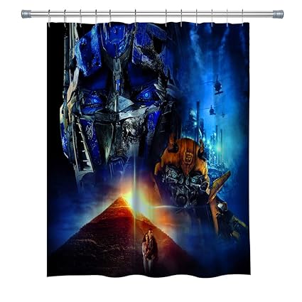 Amazon Com Goodcare Movietransformers Character Shower Curtain