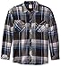Dickies Men's Relaxed Fit Long Sleeve Brawny Plaid Shirt