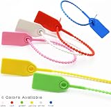 Maridergo 120 Pcs Plastic Security Seals Self Locking 250mm 6 Colors view 4
