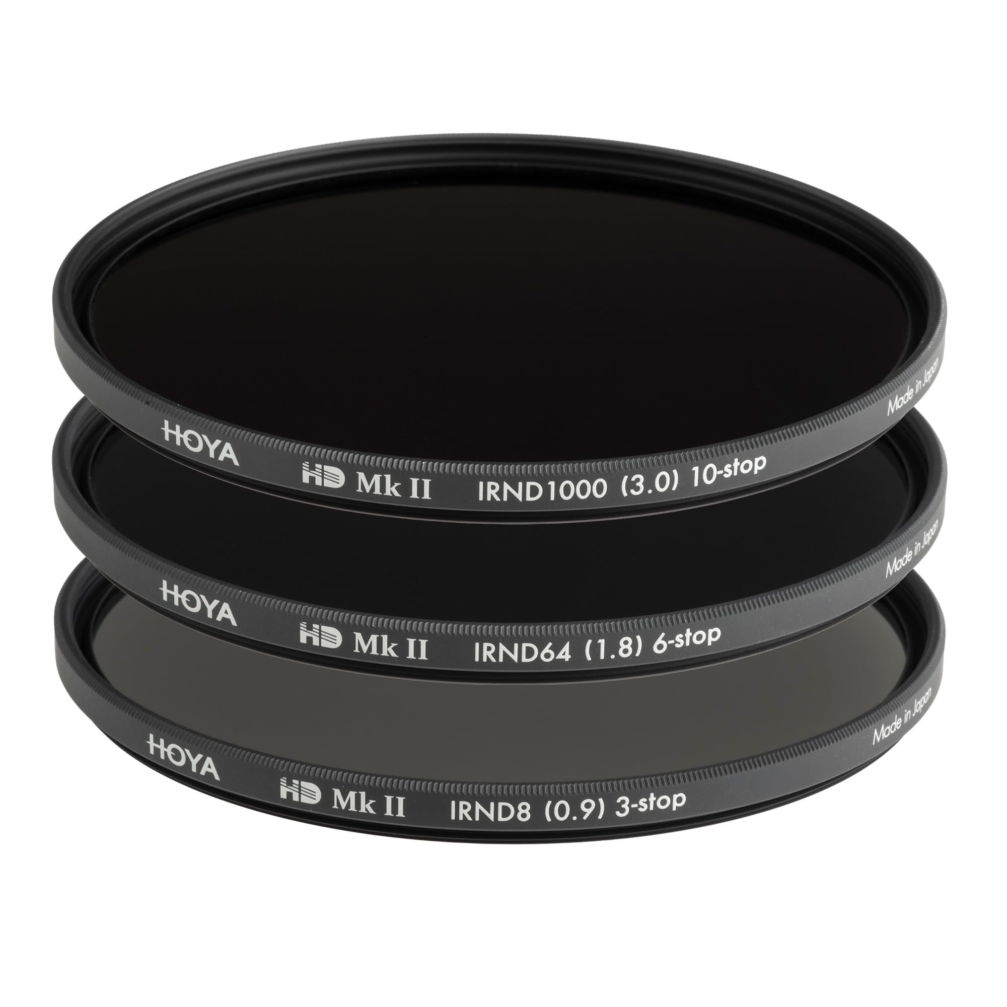 HOYA 3x Neutral density filters kit HD MkII IRND8/64/1000 ø62 mm