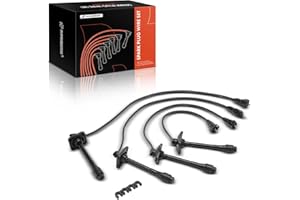 A-Premium Ignition Spark Plug Wires Set of 4 Compatible with Toyota Camry 1997-2001, RAV4 1998-2000, Solara 1999-2001, 2.0L 2