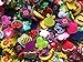 Senhui 100 Pcs Rubber Loom Band Silicone Bracelet Charms