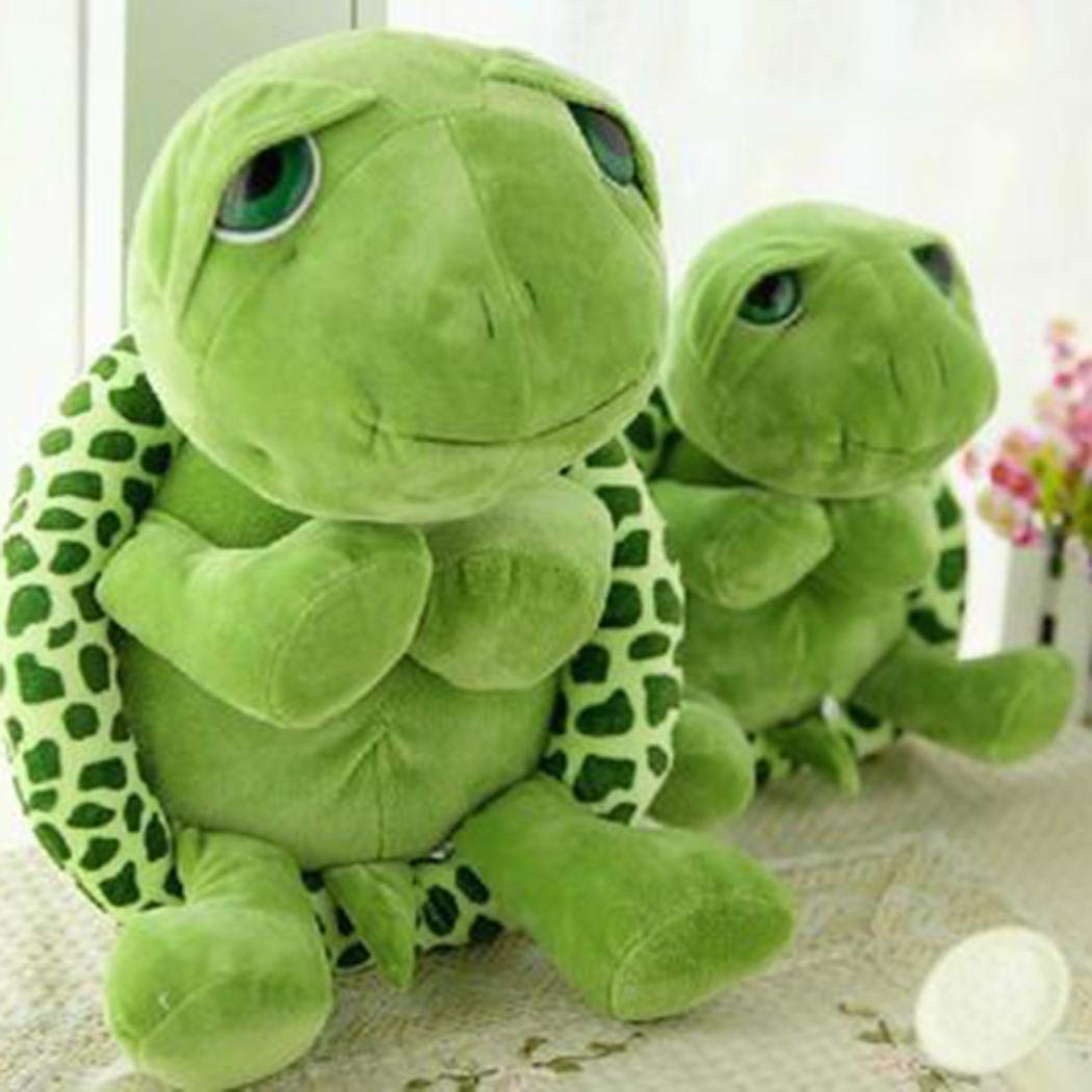 GEESENSS Unisex Children Durable Soft Tortoise Shape Plush Toy Home Entertainment Toy Soft Toys