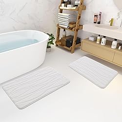 Buganda Memory Foam Bathroom Rug Mat 70x24, Extra