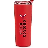 Rico Industries NBA Basketball Philadelphia 76ers Royal Blue 24oz Stainless Steel Tumbler with Lid and Dual Functioning Lid