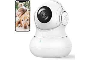 Little Elf Home Security Camera,1080P WiFi Camera for Pet/Dog Monitor, 2.4GHz Wireless Camera Baby Camera with Night Vision, 