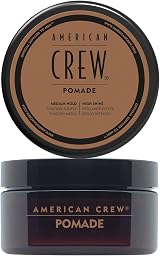 American Crew Pomade Medium Hold High Shine Water Based Hair Styling 85g view 1