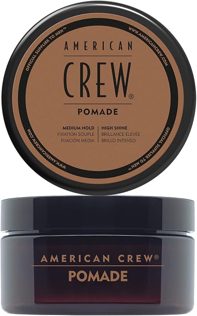 American Crew Pomade Medium Hold High Shine Water Based Hair Styling 85g
