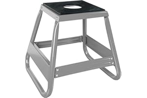 JACK BOSS Motorcycle Stand Lift Dirt Bike Stand, Universal Panel Dirtbike Stand Jack Fit for Yamaha, for Honda and Suitable for Kawasaki, 1000LBS Capacity Removable Maintenance Motocross Stand Silver