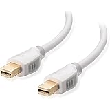 Cable Matters Mini DisplayPort Cable in White 6 Feet - 4K Resolution Ready