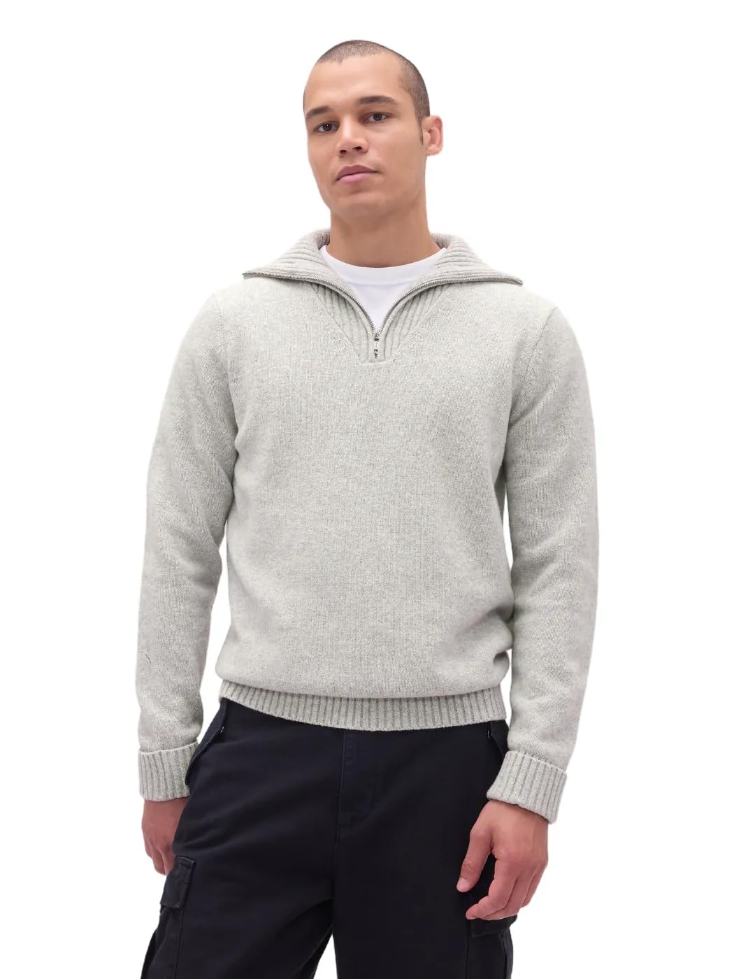 GAP Mens Cashsoft Quarterzip Sweater Bc15 XL