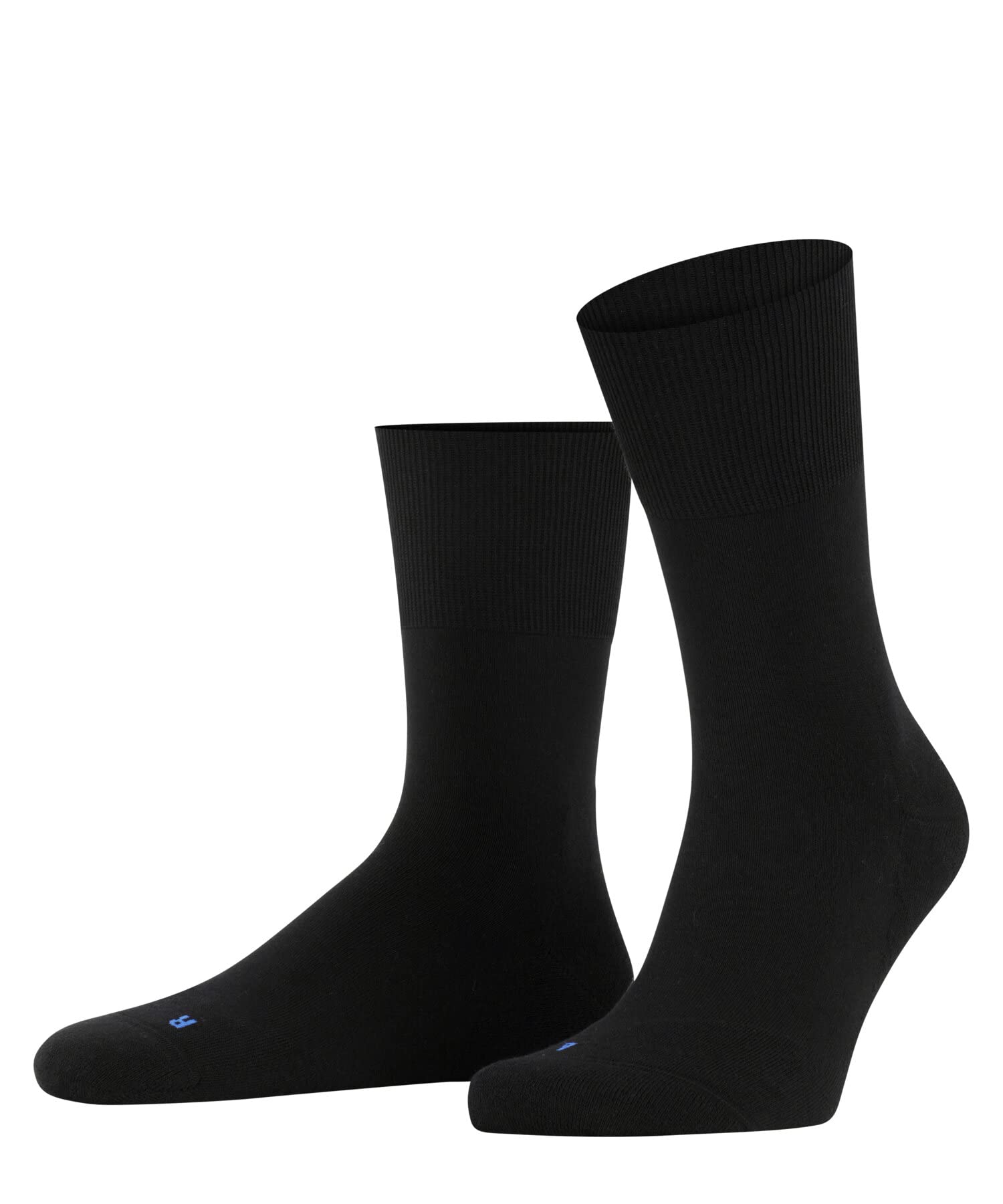 FALKE Unisex Run U Sso Cotton Plain 1 Pair Socks, Black 3000, 5.5-7.5