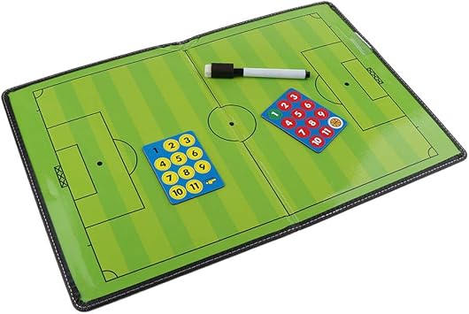 Amazon サッカー 作戦ボード コーチボード タクティックボード 折り畳み式 作戦盤 Cuticate 作戦板
