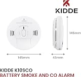 Kidde 10SCO Combination Smoke and Carbon Monoxide Alarm with Voice Notification view 3