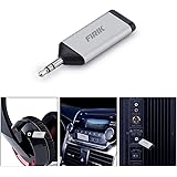 Mini Bluetooth Receiver Audio Adapter V.4.1 3.5mm Aux In Jack Wireless And Portable For Car Kits - Thin