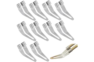 10PCS Plastic Welding Tips, Smooth Replacement Tips for Plastic Welder Gun, Ideal for Repairing PP Plastic Barrels, Car Bumpe