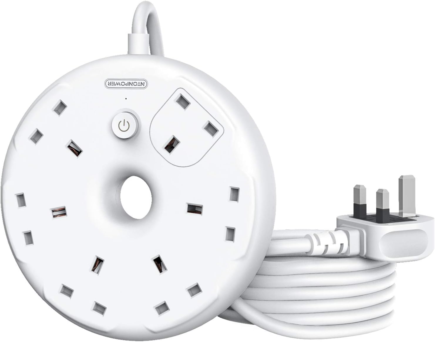 3m 6 Gang Extension Lead, Wall Mountable Power Strip Amazon.co.uk