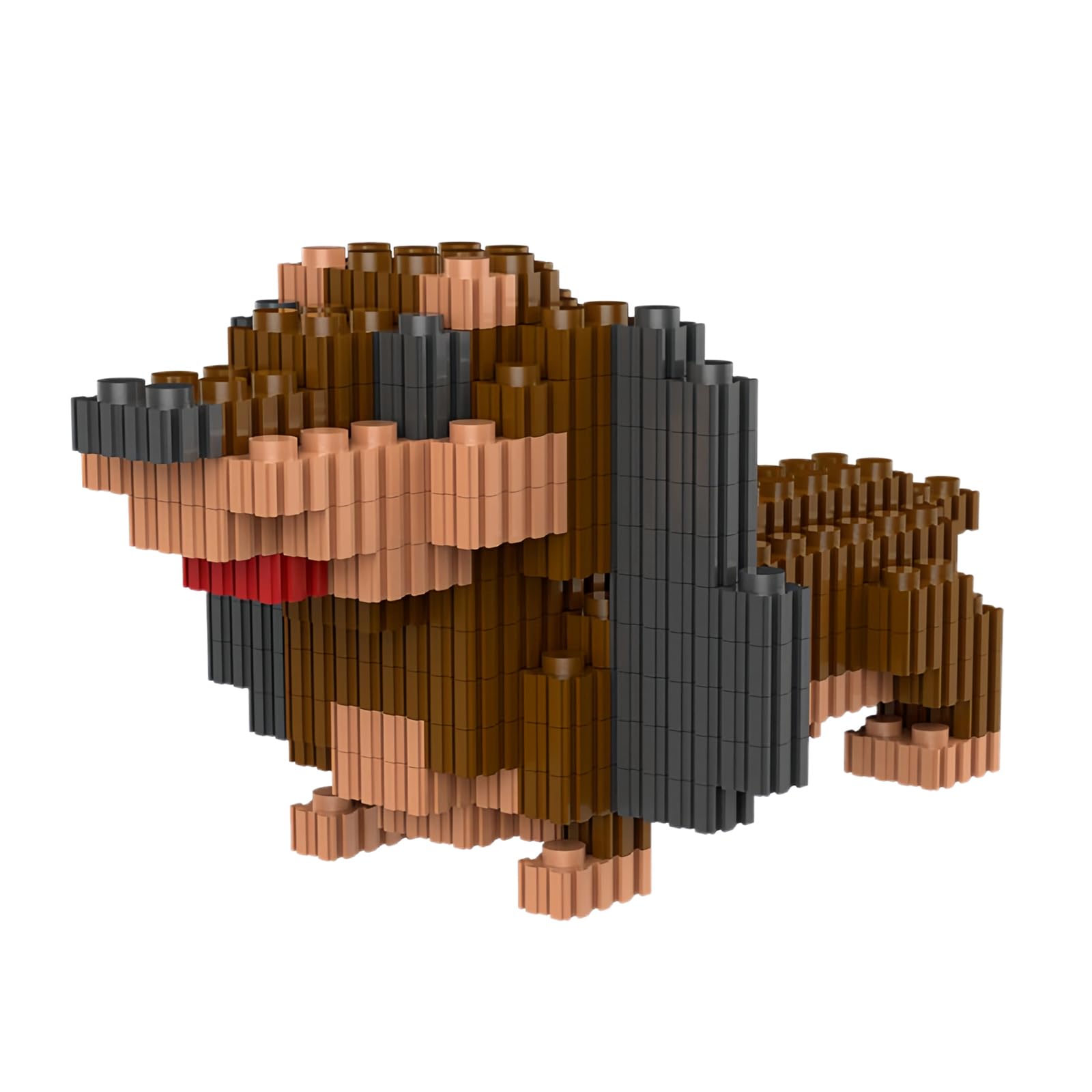 NOOLY Micro Dog Building Blocks, Pet Bricks Sets for Adults and Boys Girls CLJM-01 (Dachshund) — image 1
