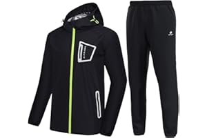 HOTSUIT Sauna Suit Men Non Rip Boxing Sweat Suits Exercise Workout Jacket