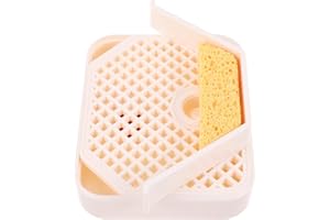 DIYEAH Stained Glass Grinder Replacement Sink Plastic Water Sump and Grid, Small Coolant Tray for Tabletop