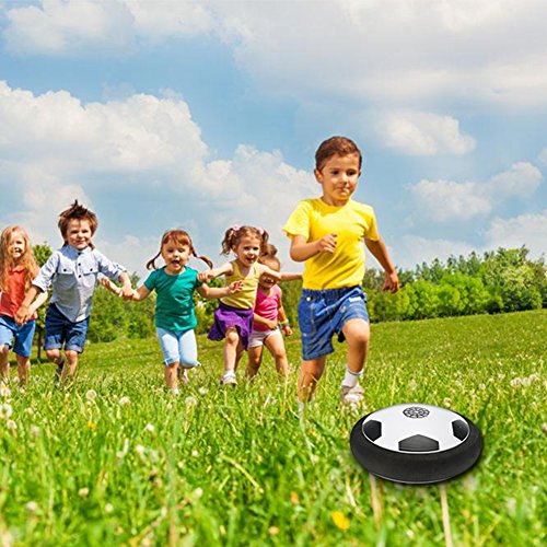 image for ThinkMax Hover Soccer Ball, Air Power Soccer with LED Light and Foam B