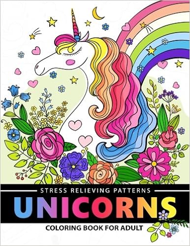 Download Amazon Com Unicorn Coloring Book For Adults A Fantasy Adult Coloring Books 9781545337387 A Fantasy Adult Coloring Books Books