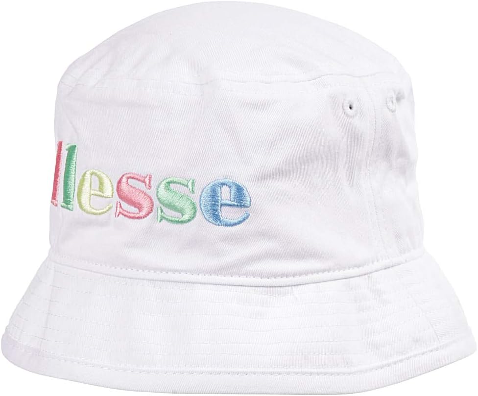 Lomba Bucket Hat in White Multi Logo
