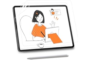 KCT 2 Pack Paperfeel Screen Protector Compatible with iPad Pro 11 Inch (2022&2021&2020&2018) / iPad Air 5th&4th (10.9 inch, 2022&2020) Matte for Drawing Anti-Glare and Easy Installation
