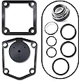 Mechanical Seal Repair Kit Replacement for Predator 2" IN 212cc Semi-Trash Water Pump 63405 56160 For Pacific HydroStar 2" 212cc 61986 68375 69774 Water Pump, Gasket Seal Flapper Washer O-Ring