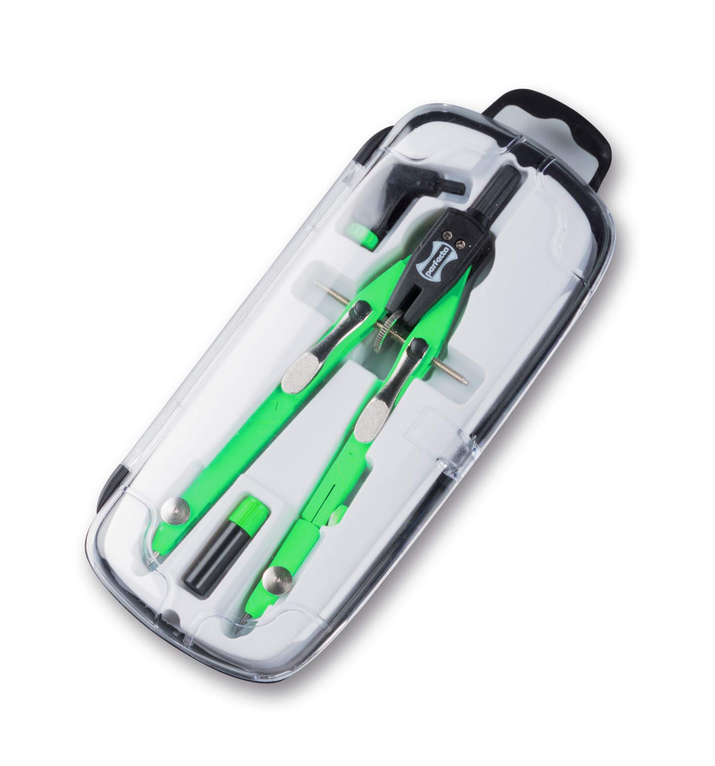 Alevar Fluo Balustrone Compass, 165 mm, Set of 3, Quick and Micrometric Adjustment, Made in Italy