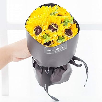 Sed Fleur Artificielle Simulation Tournesol Soleil Bouquet