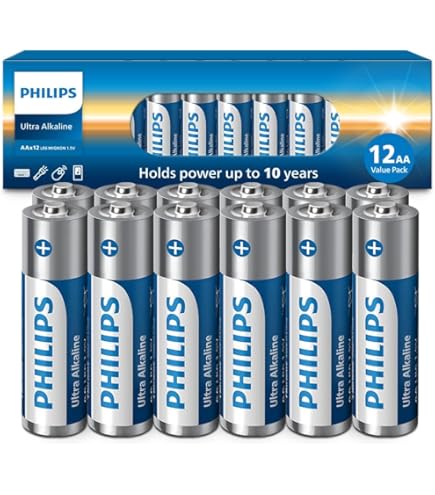 Pack De 10 Piles AA Alcalines Maxell LR6 - 1,5V, Longue Durée, Pile Neuve Standard (réf. 723410)