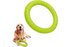 DLDER Dog Flying Disc Floating Dog Ring Toys Indestructible Dog Chew Toys for Chewers Dog Toys for Pool Float Durable Dog Swimming Toy for Throwing,Catching,Grabbing Pitch Dog Toy Toss Ring for Dogs