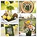 Byher Dried Moss Mat for Wedding Birthday Party Fairy Garden Decorations, Dark Green (14