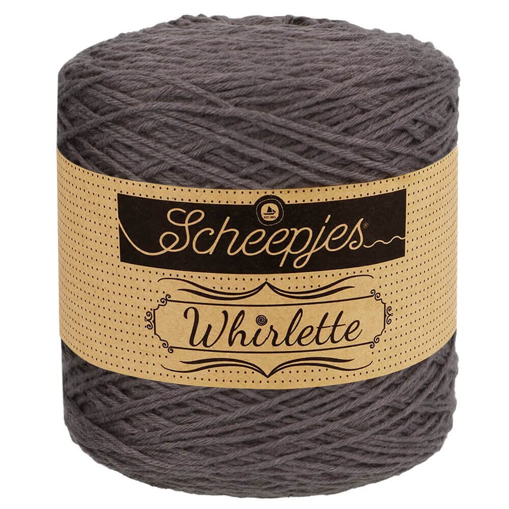 Scheepjes Whirlette 100g - 865 Chewy, Grey Crochet and Knitting Yarn — image 1