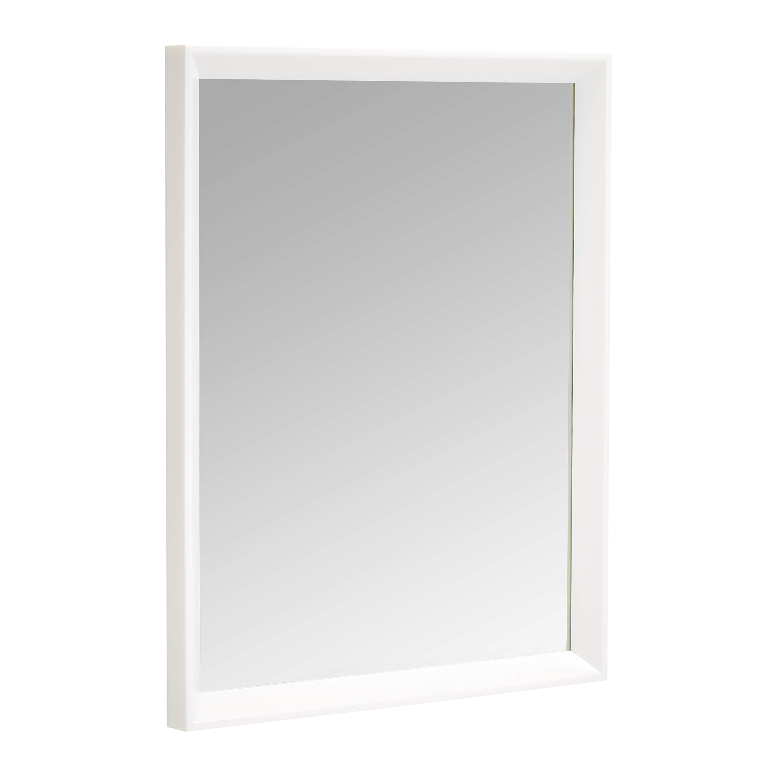 Amazon-Basics-Espejo-para-pared-rectangular-406-x-508-cm-marco-biselado-blanco